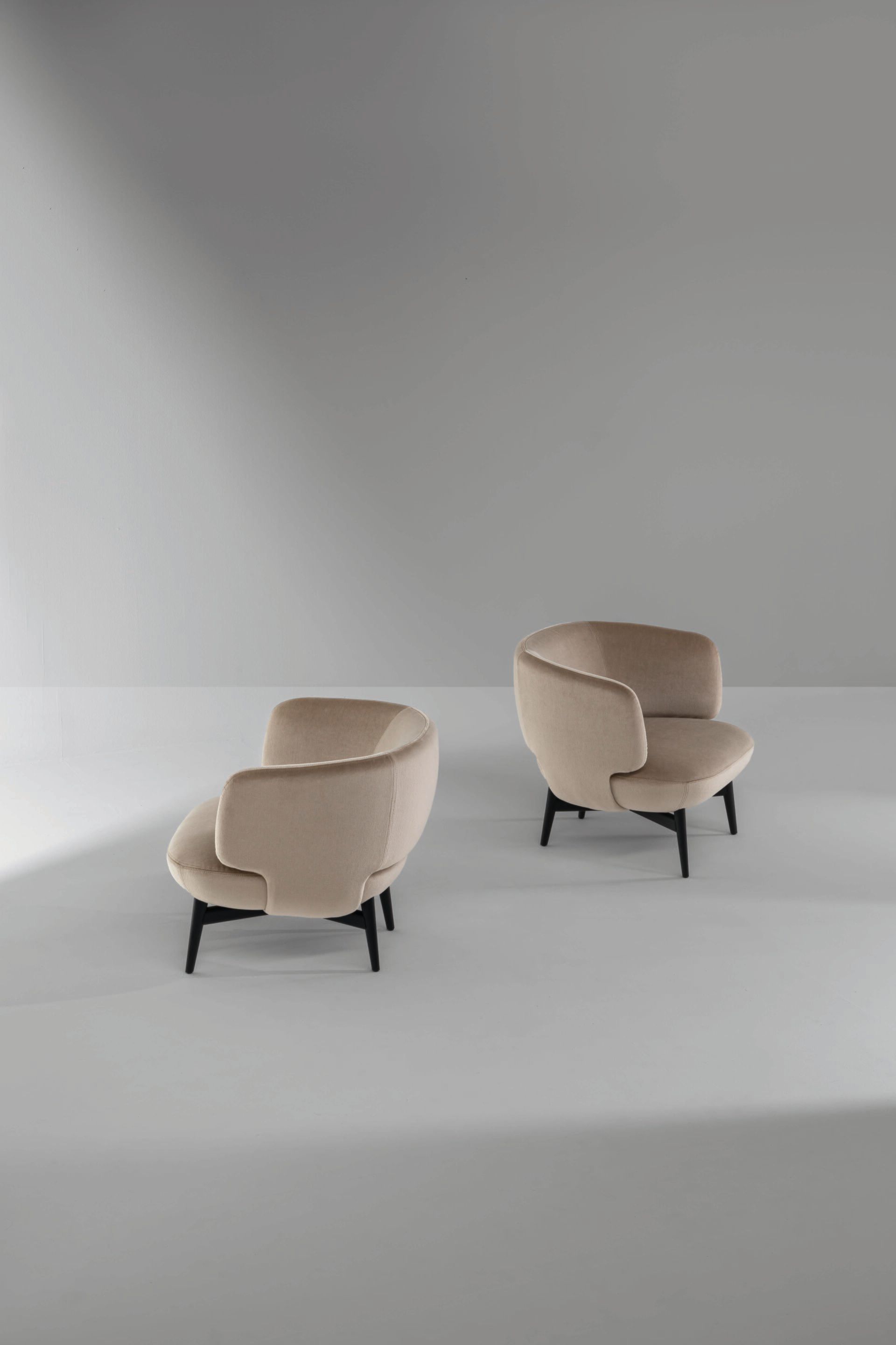 Тканевое кресло с подлокотниками BONALDO DOGE ARCH-00096557 - Вид №1