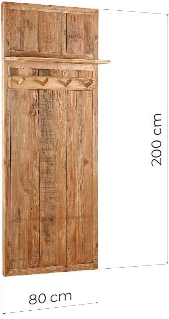 Arrediorg.it® Настенная вешалка из массива дерева Woodside Ah331 hat rack  - Вид №1