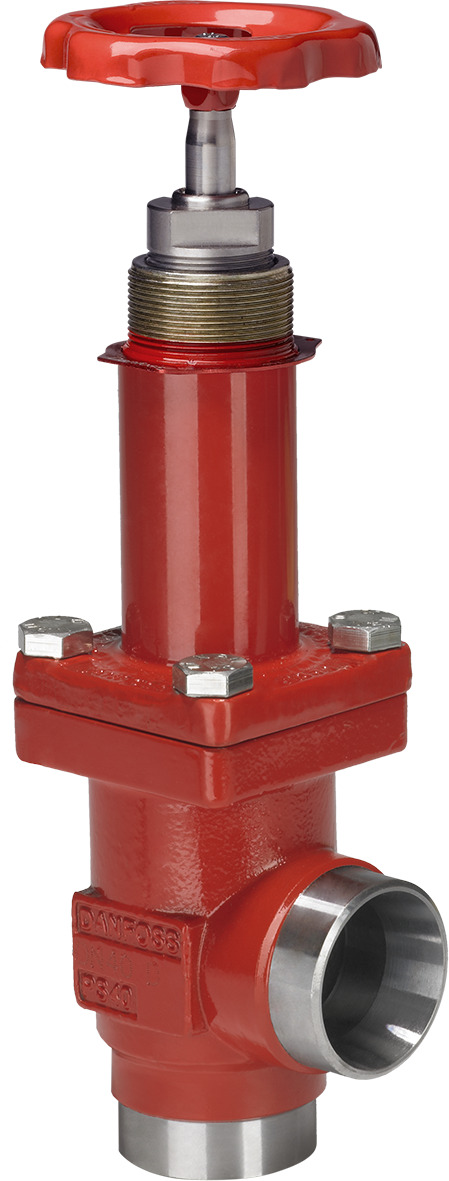 Danfoss SVA-L — запорные клапаны с удлиненным штоком SVA-L 40 D STR H-WHEEL Запорный клапан 148B5650  - Вид №8