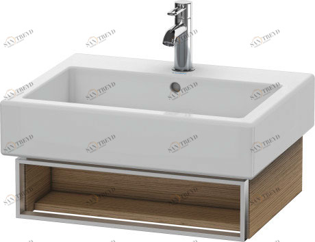 VE600405252 Тумбочка подвесная Vero #VE6004 550 x 431 мм Европейский дуб, декор Duravit