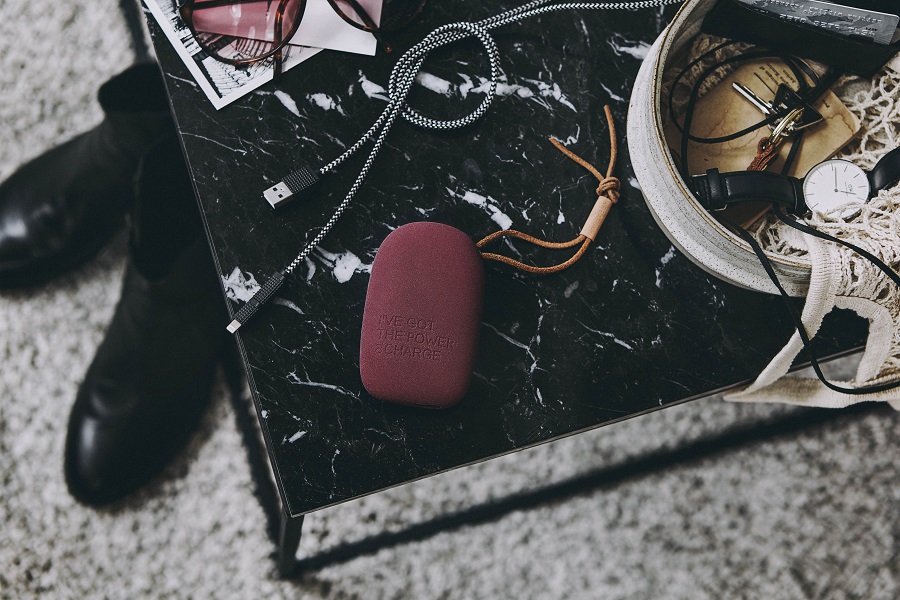 Аккумулятор внешний toCHARGE, бордовый KREAFUNK KFSK63 - Вид №1