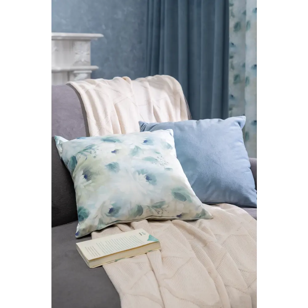 Плед вязаный 150x200 см акрил цвет экрю Santreyd отсутствует STLM-2209566 - Вид №3