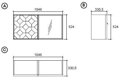 Enza Home Модульная стенка для хранения из мдф Alessa sun-id-1466866 - Вид №8