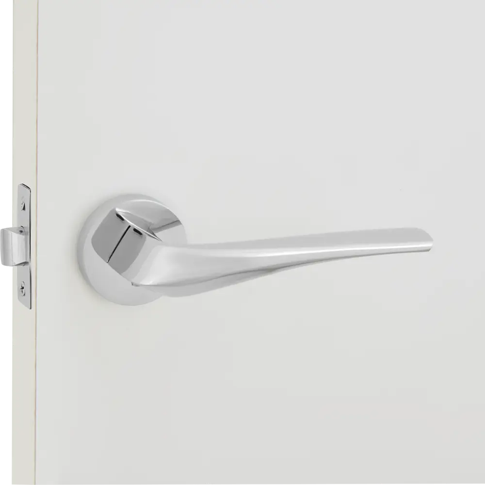 Дверные ручки 149 H комплект цвет хром Santreyd STLM-2068220 - Вид №4