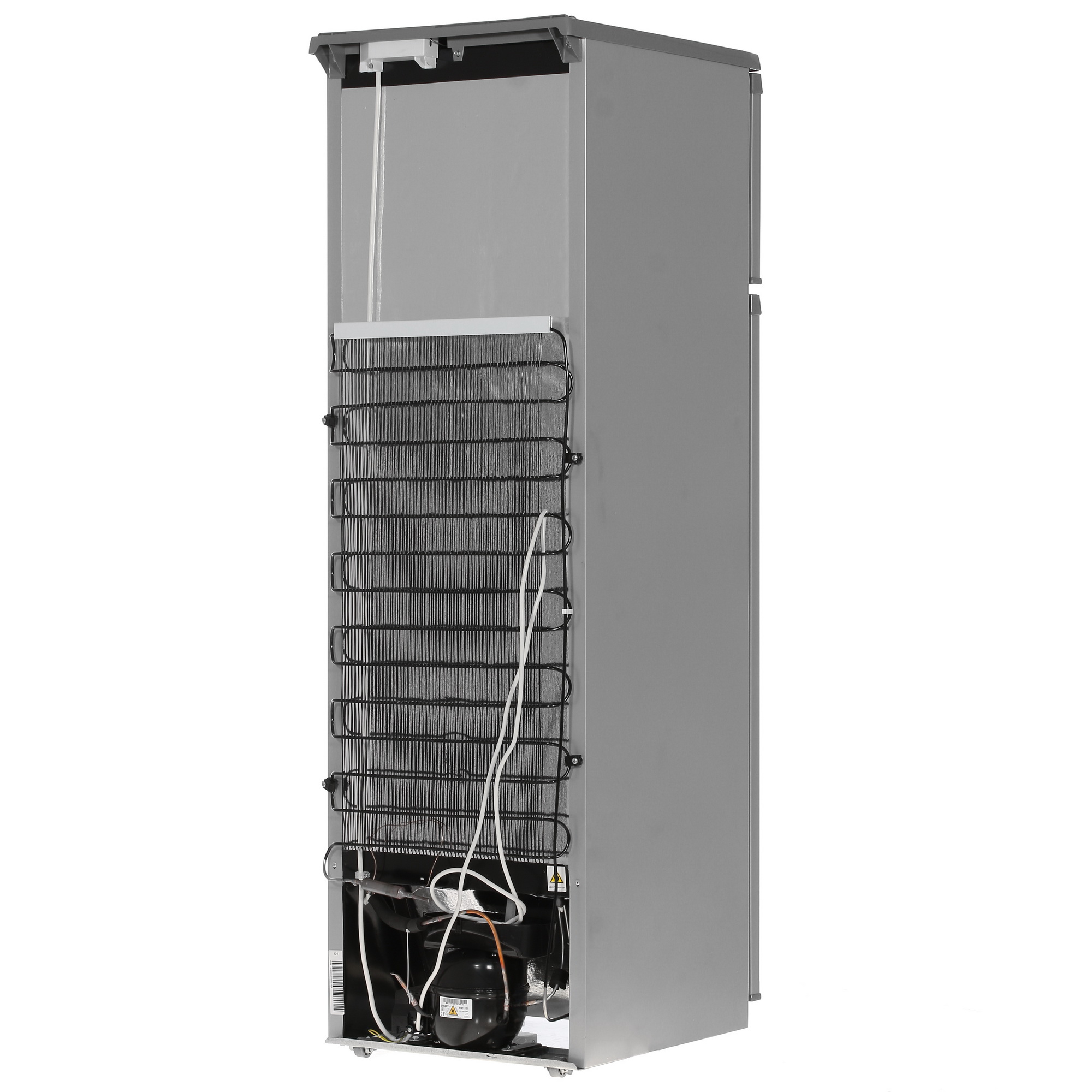 8121682 Холодильник с морозильником   Бирюса М124 серебристый STDN-0083044 - Вид №6