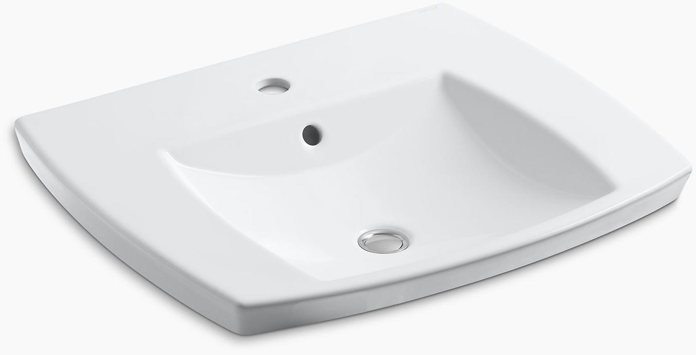 K-2381-1-0 Накладная раковина на столешницу  прямоугольная Kohler 