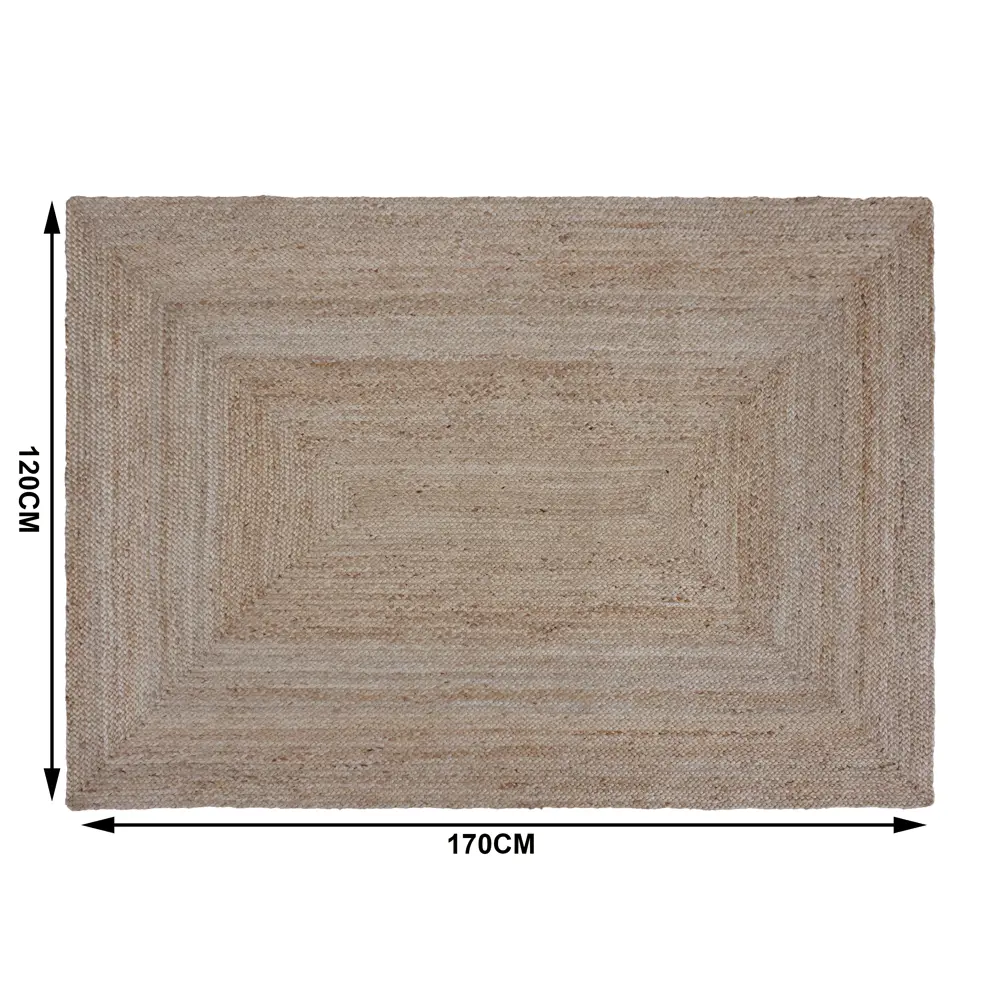 INSPIRE Nils - Джутовый ковер ручной работы в натуральных тонах 81880504 STLM-1065271 - Вид №13