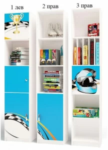 Стеллаж ABC-KING 03 La-Man голубой