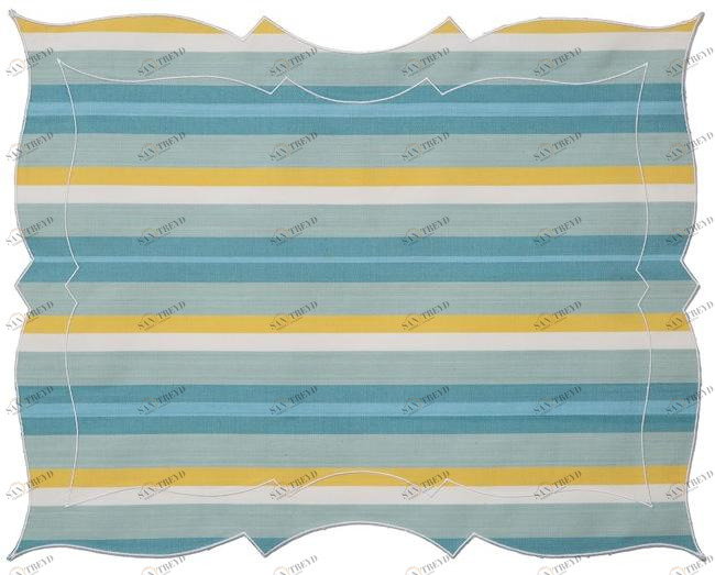 La Gallina Matta Салфетки из льна Parentesi rettangolare sun-id-1412651