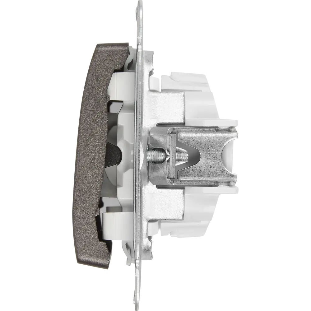 Schneider Electric Glossa — двухклавишный выключатель для скрытого монтажа 84730732 STLM-0054171 - Вид №2