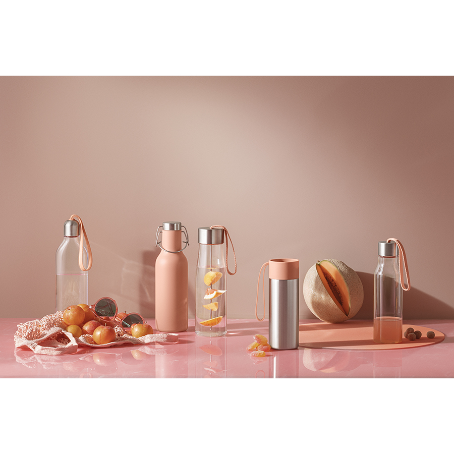 567498_ES Бутылка для воды myflavour 750 мл персиковая Eva Solo  - Вид №1