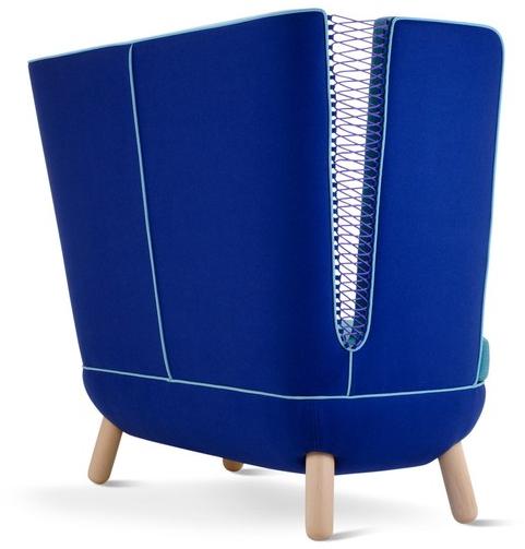 Adrenalina Мягкий диван в современном стиле из ткани с высокой спинкой по контракту Sly sun-id-1437627 - Вид №2