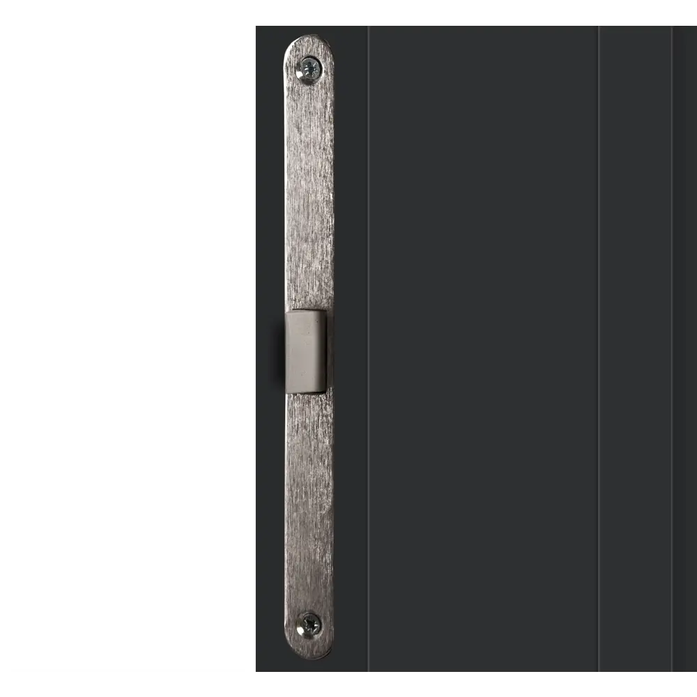 Дверь межкомнатная со стеклом Нобиле 60x200 см Hardflex цвет антрацит с замком 84491277 STLM-2112685 МАРИО РИОЛИ  - Вид №4