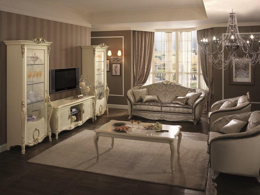 Arredoclassic Низкий журнальный столик в классическом стиле Tiziano sun-id-1479107 - Вид №1