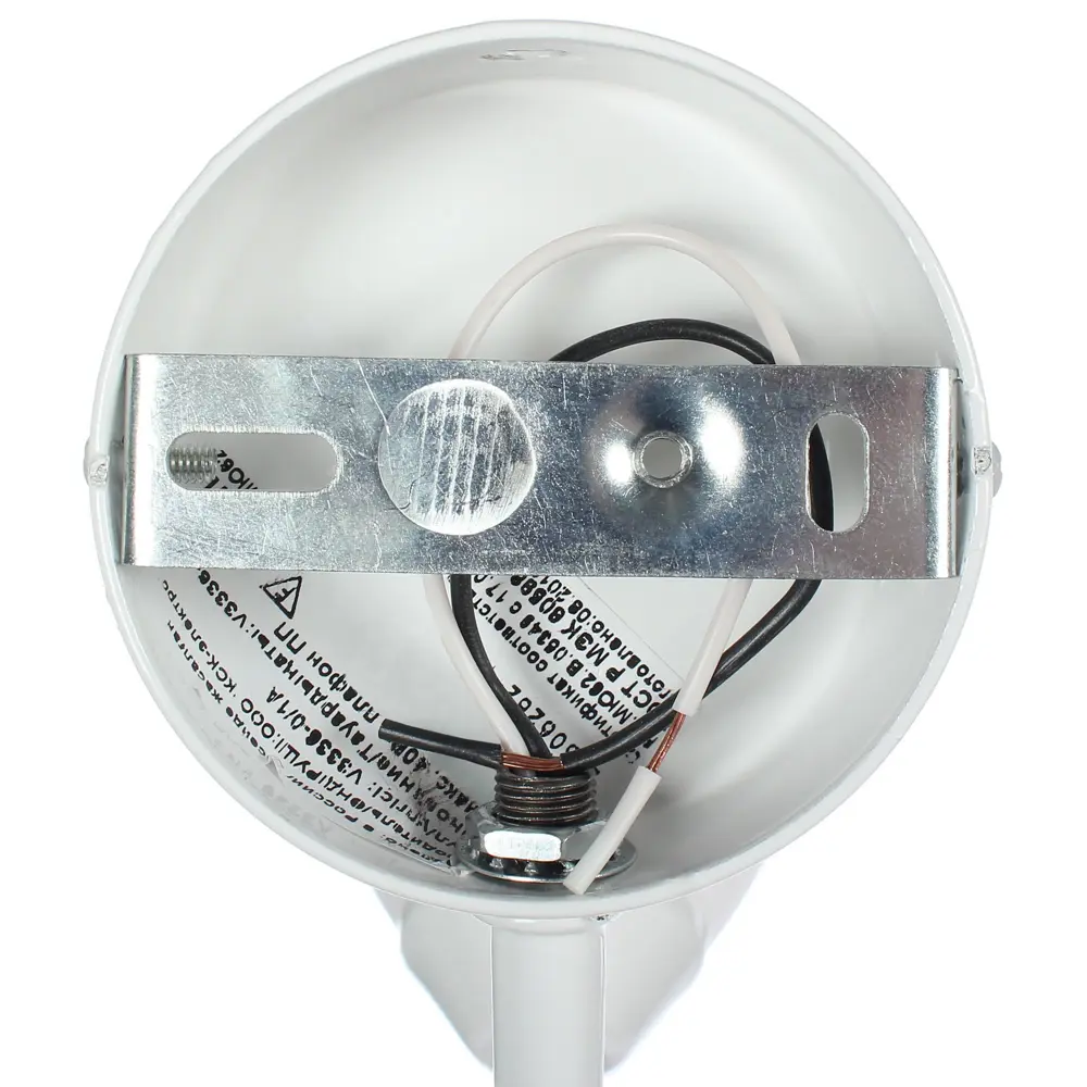 Настенный светильник бра Vitaluce Кэтти 1 лампа 3м² Е14 цвет белый глянцевая STLM-2149138 - Вид №4