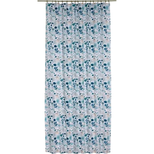 Штора на ленте «Голубой Лотос», 145х260 см, цвет голубой