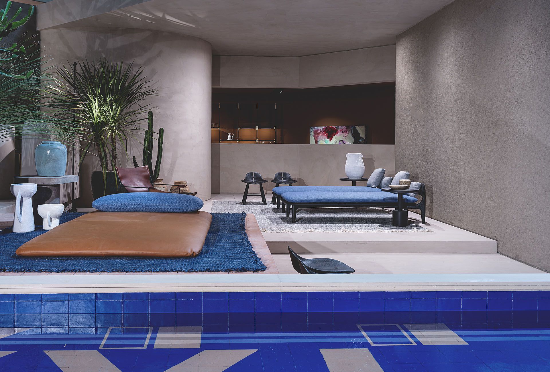 Садовый сон из ироко и ткани Baxter Himba Outdoor ARCH-00109557 - Вид №8