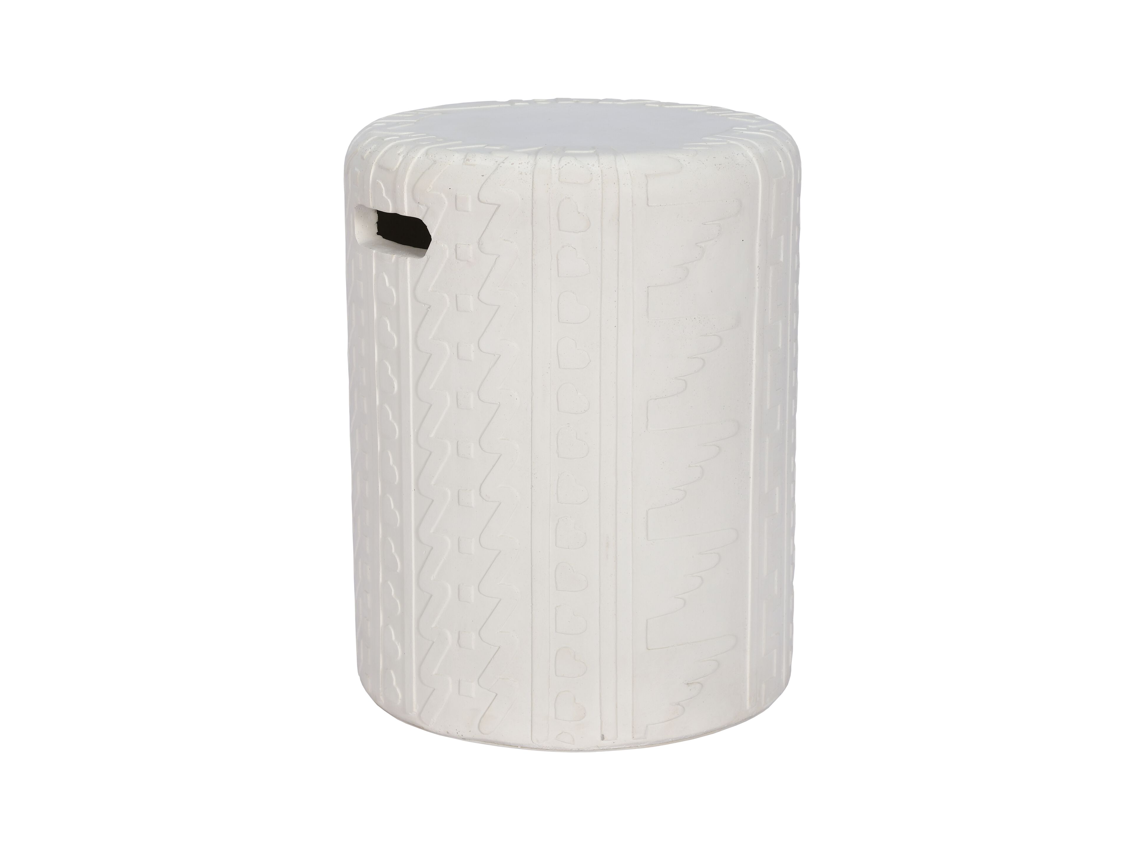 Низкий садовый стул из волокнистого бетона cbdesign Space ARCH-00100235