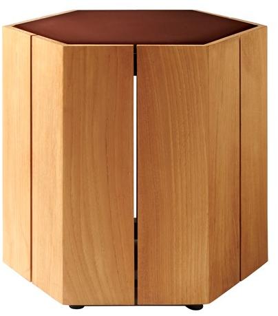 TRIBÙ Шестиугольный столик для сада Hexagon sun-id-1378588 - Вид №1