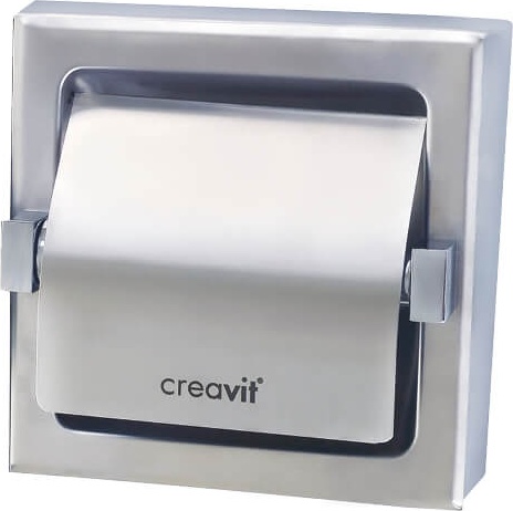 Утопленный держатель для одинарной рулонной туалетной бумаги / HT30411 Creavit  - Вид №1