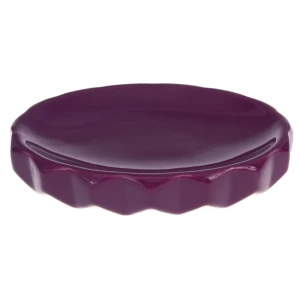 Мыльница Purple керамика цвет фиолетовый