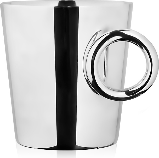 88407 Christofle Стаканчик детский 7см "Вертиго" (посеребр.) Посеребрение 