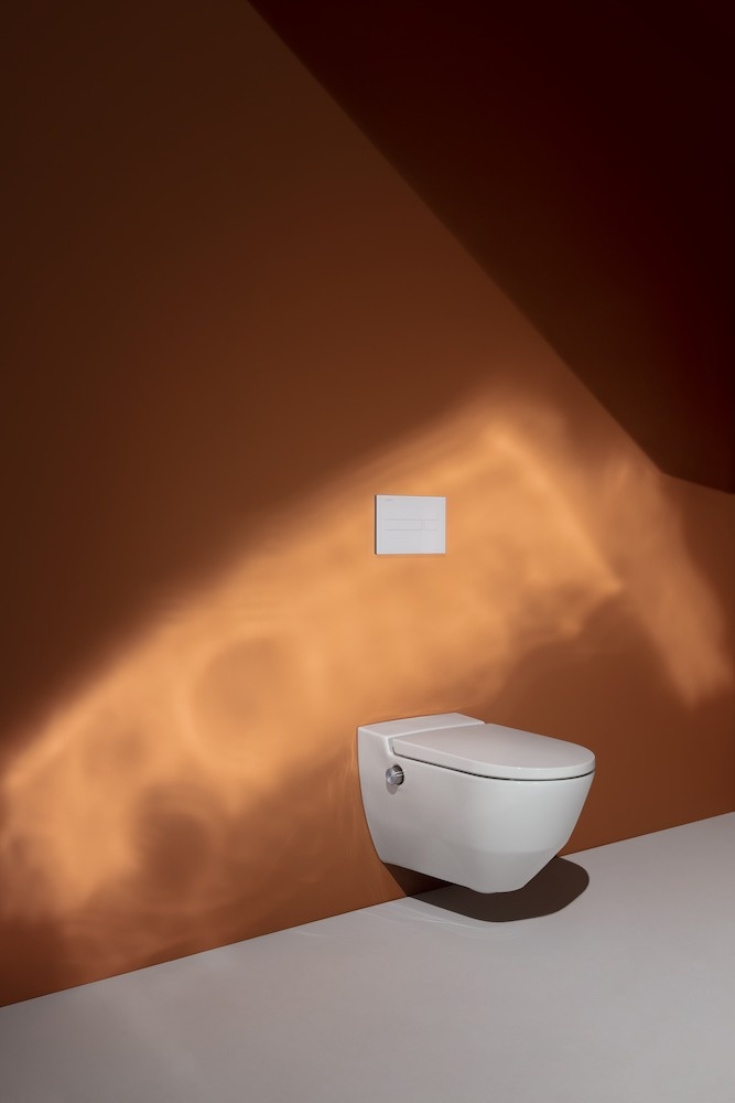 H8206017577171 Подвесной унитаз-биде, безободковый rimless, включает в комплект съемное сиденье с крышкой с механизмом "мягкое закрывание" LAUFEN PRO - Вид №11