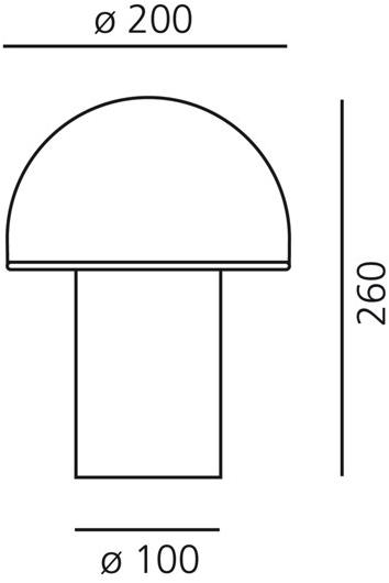 Artemide Галогенная настольная лампа из опалового стекла sun-id-1461572 - Вид №3