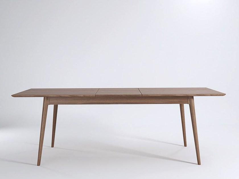 KARPENTER Раздвижной прямоугольный деревянный стол для гостиной Vintage sun-id-1461009 - Вид №7