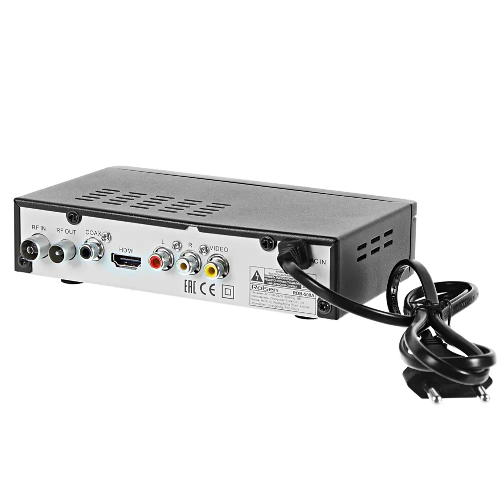 Ресивер Rolsen RDB-508А, DVB-T2 Santreyd STLM-2046520 - Вид №1