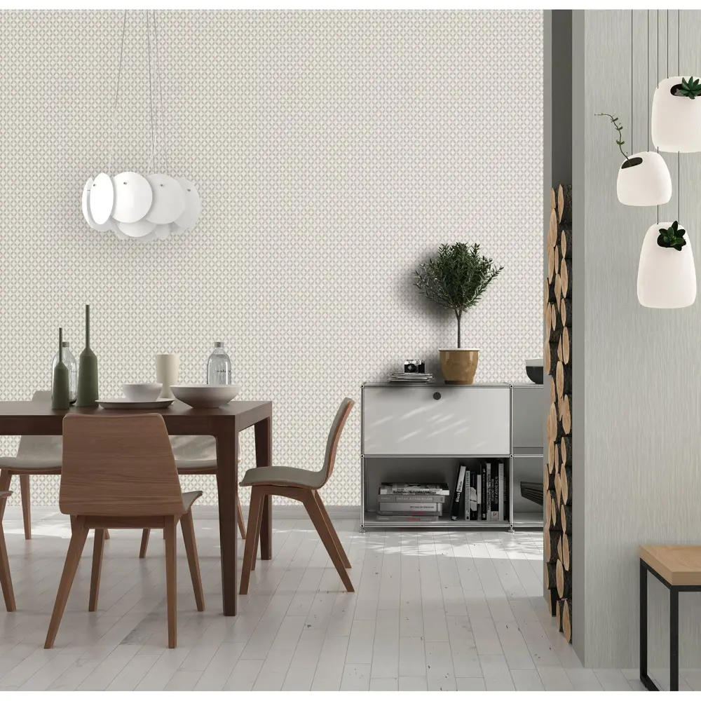 Обои флизелиновые 1.06х10 м орнамент цвет бежевый ER 4167-02 Erismann Скандинавия STLM-2061340 - Вид №2