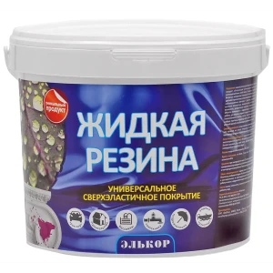 Жидкая резина Элькор Профи цвет серый 6 кг 84515625 STLM-2139796