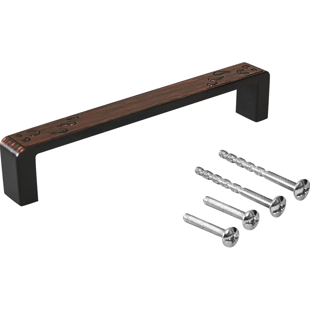 Мебельная ручка-скоба Celeus коричневый 128 мм PALLADIUM STLM-2021750 - Вид №3