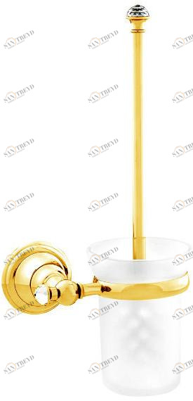Bronces Mestre Ершик для унитаза из латуни с кристаллами swarovski® Atlantica sun-id-1410611