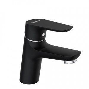 770210300 смеситель для умывальника черный Damixa Origin Bit