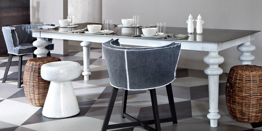 Gervasoni Кресло со съемным чехлом из ткани Gray sun-id-1357196 - Вид №3