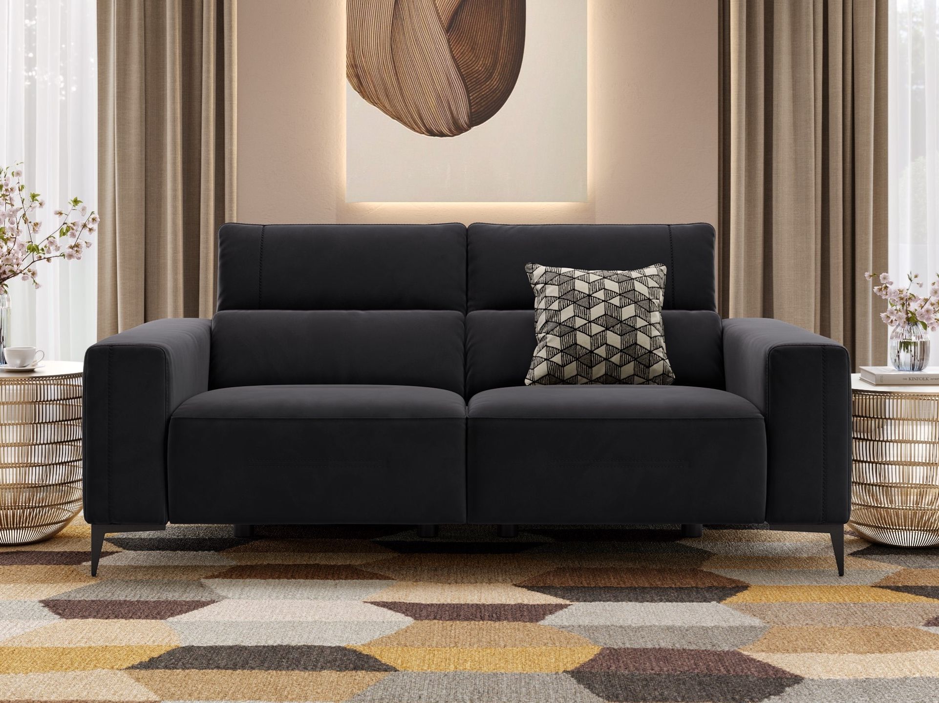 2-местный тканевый диван Sofanella Teramo ARCH-00041340 - Вид №5