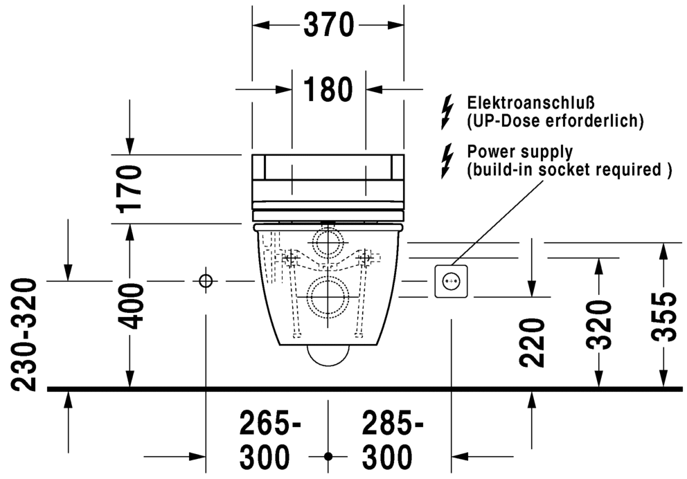 2544090000 Подвесной унитаз настенный Белый Duravit Darling New Германия - Вид №8