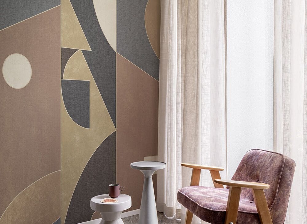 Геометрические обои Jannelli&Volpi СП 202 MURALS DECOR ARCH-00024314 - Вид №1