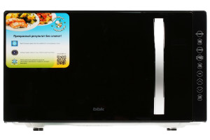 1018909 Микроволновая печь BBK 23MWC-881T/B-M зеркальный, черный
