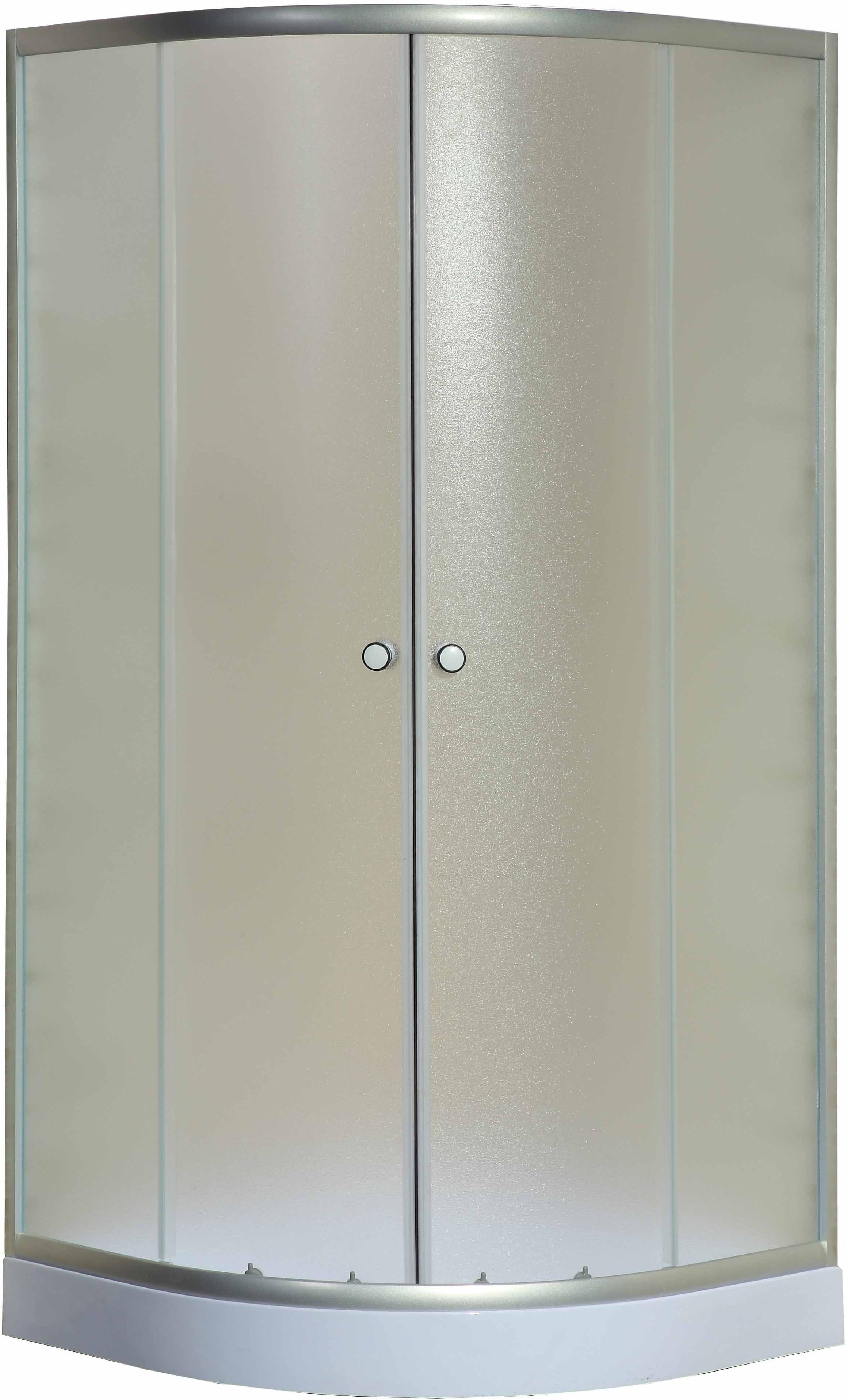 Душевой уголок NG- 003-08N (800х800х1950) низкий поддон(13см) стекло МАТОВОЕ Niagara ECO 0030822N - Вид №1