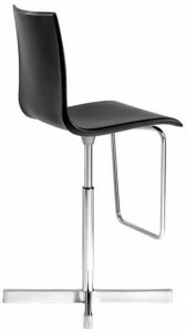 Desalto Табурет поворотный на 4 спицы со спинкой