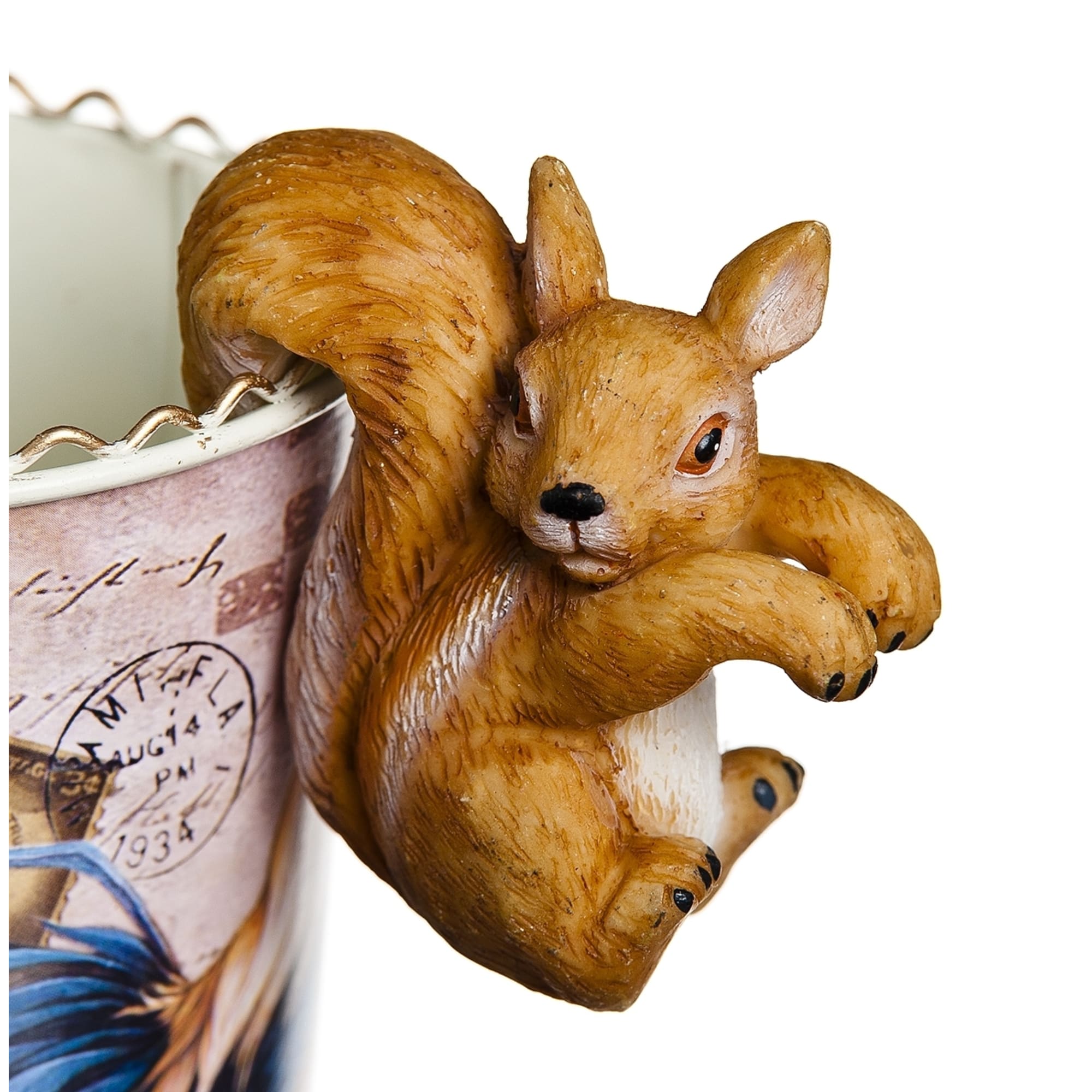 82605606 Фигура для горшка «Заяц/белка/енот» высота 8 см Santreyd  - Вид №3