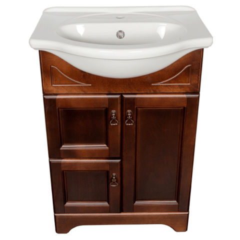 O-mebel напольная Тумба Классик 60 Орех Белый ORANGE sun-id-1517201 - Вид №2