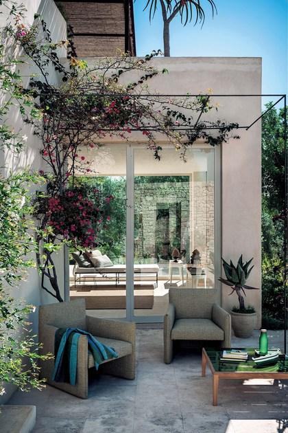 RODA Садовое кресло из ткани с подлокотниками Double sun-id-1365664 - Вид №1