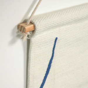 101224 Гобелен с синими фигурами 28 х 25 см La Forma Atal