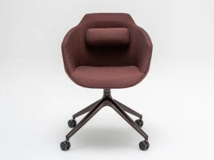 MDD Вращающееся кресло с тканевой обивкой на колесиках Ultra Ufp4k