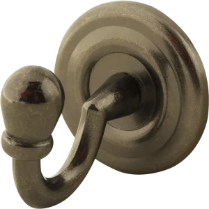 Крючок большой металл цвет чёрный 2 шт.