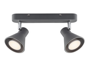 Регулируемая металлическая потолочная лампа