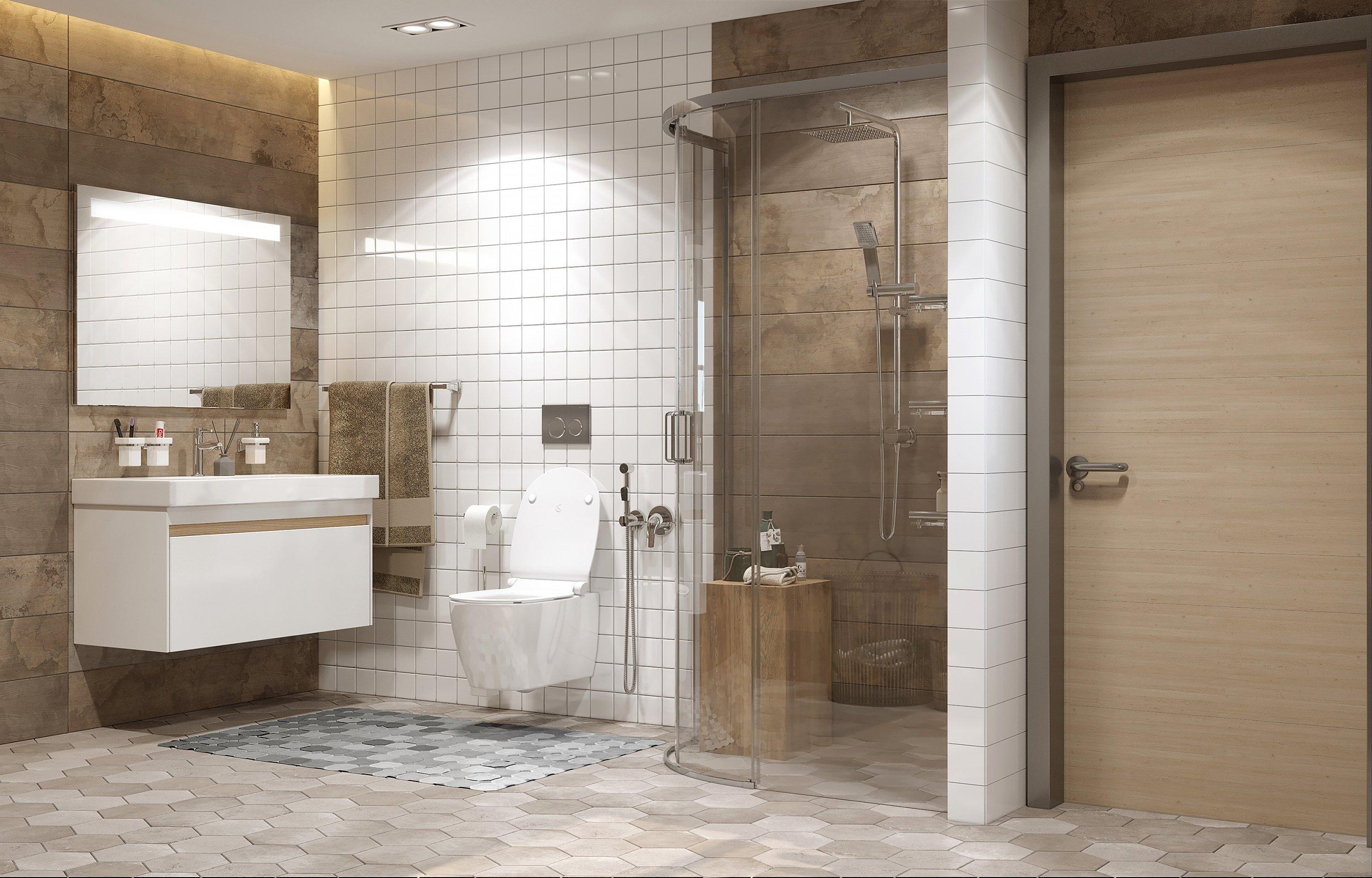 Душевое ограждение Ambassador Queen 11011103R (1200x800x2000), 2 места - Вид №3